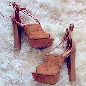 Wild Diva • NWOT Platform Heels